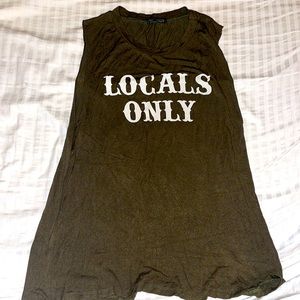 Locals Only Muscle Tee